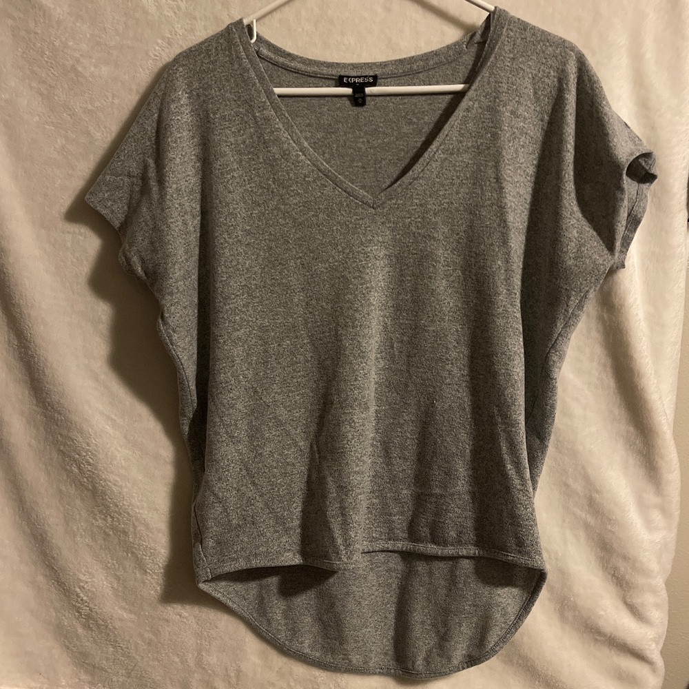 Grey High-low Shirt